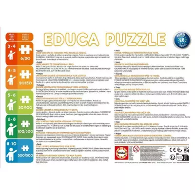 4 puzzles progressifs - EDUCA - Multi 4 In 1 Ultimate Spider-Man