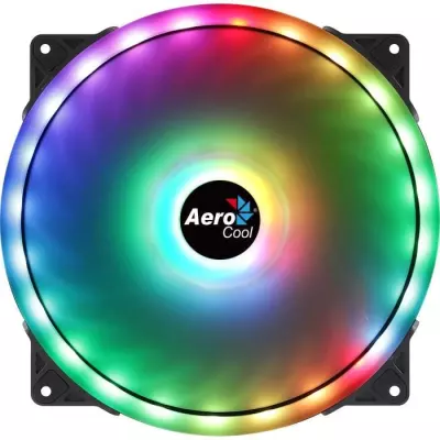 Ventilateur - AEROCOOL - Duo 20 ARGB - 200mm - 700 TPM - 18,3 dBA