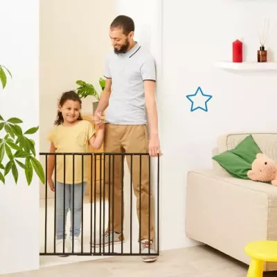 Badabulle Barriere de sécurité Enfant Safe&Protect XL - Extensible (