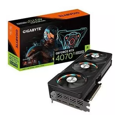 Carte Graphique - GIGABYTE - GeForce RTX 4070 Ti SUPER GAMING OC 16G