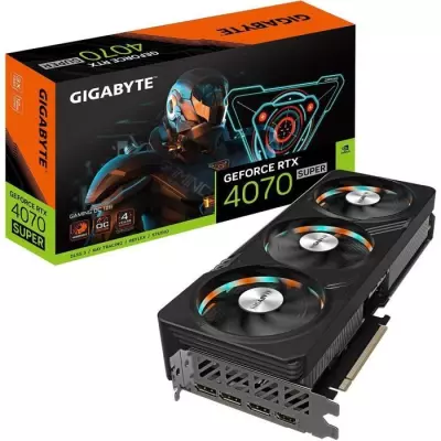 Carte Graphique - GIGABYTE - GeForce RTX 4070 SUPER GAMING OC 12G - 12