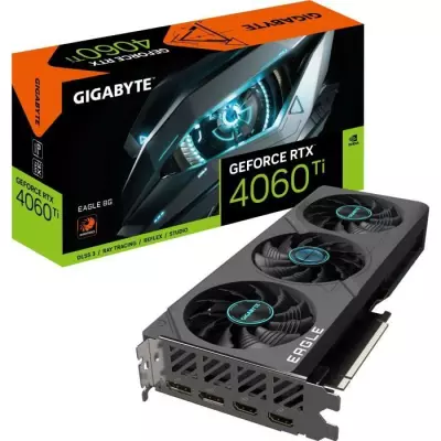 GIGABYTE - Carte Graphique - GeForce - RTX 4060 Ti EAGLE 8G