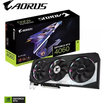 GIGABYTE - Carte Graphique - AORUS GeForce RTX™ 4060 ELITE 8G