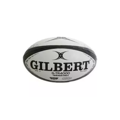 GILBERT Ballon de rugby G-TR4000 - Taille 5 - Homme - Noir