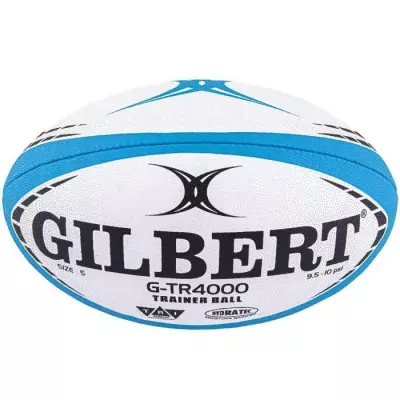 Ballon de rugby - GILBERT - G-TR4000 - Taille 4 - Ciel