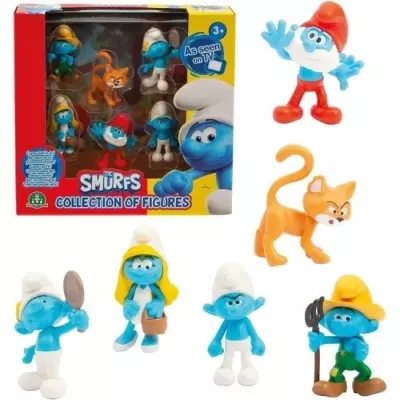 Figurines - GIOCHI PREZIOSI - Les Schtroumpfs - Coffret 6 figurines 5