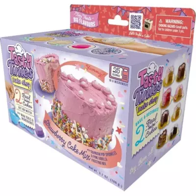 Kit de cuisine - GOLIATH - Tasty Tinies Strawberry Cake - Gâteau frai