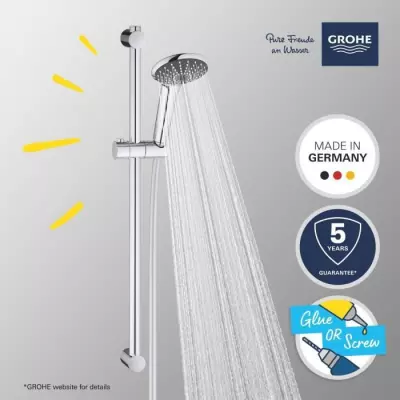 GROHE - Ensemble de douche 1 jet avec barre