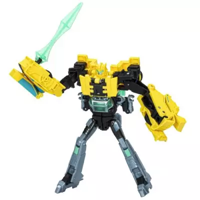 Figurines Cyber-Combiner Bumblebee et Mo Malto, jouets interactifs pou