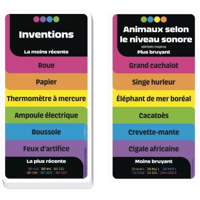 Drop Trivia, jeu de groupe électronique avec voix et sons, Des 13 ans