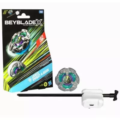 Beyblade X Starter Pack Lance Knight 4-80HN, avec toupie de compétiti