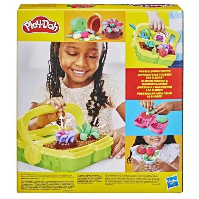 Play-Doh Mon Jardin de Fleurs, Coffret de pâte a modeler, Des 3 ans