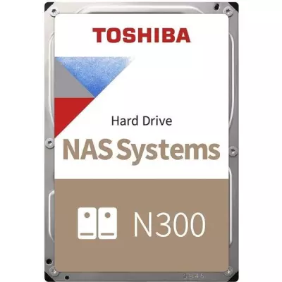 Disque Dur Interne - TOSHIBA - NAS N300 - 4To - 7200 tr/min - 3,5 (HDW