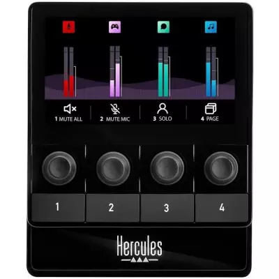 Audio Controller - HERCULES - STREAM 100 - Pilotage simple et intuitif