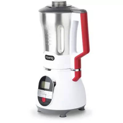 Blender chauffant - H.Koenig - MXC36 - 900 W - 1,4 L - Inox - 3 vitess