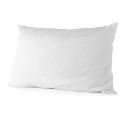 Lot de 2 taies d'oreiller - HOME LINGE PASSION - 50 x 70 cm - Blanc