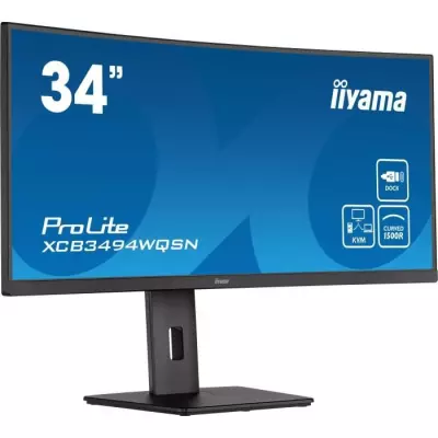 Ecran PC Incurvé - IIYAMA XCB3494WQSN-B5 - 34 UWQHD - Dalle VA - 0.4