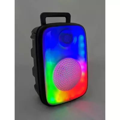 Enceinte lumineuse karaoké - INOVALLEY - FIRE02 - Bluetooth 5.1 - 150