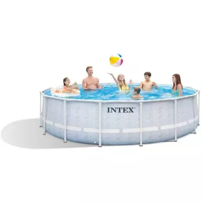 Kit Piscine hors sol tubulaire INTEX - Pris Frame - 488 x 122 cm - Ron