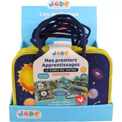 Pochette d'Activitées Espace - Montessori - JADE - Jeu Educatif - Voy