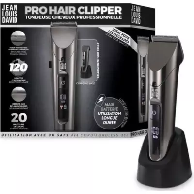 Tondeuse a cheveux - JEAN LOUIS DAVID - Pro Hair Clipper - 20 hauteurs