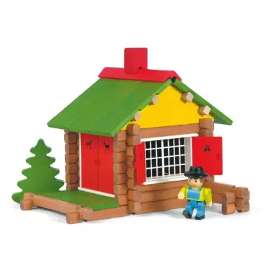 Jeujura - Mon Chalet en Bois 100 pieces