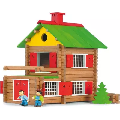 Jeujura - Construction en bois - Mon Chalet en Bois 175 pieces