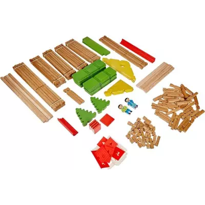 Jeujura - Construction en bois - Mon Chalet en Bois 175 pieces