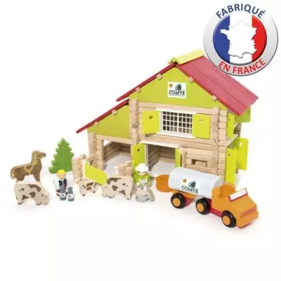 JEUJURA - Construction en bois - Ma Ferme en bois - 180 pcs