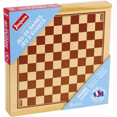 Coffret Jeux de Dames et Echecs