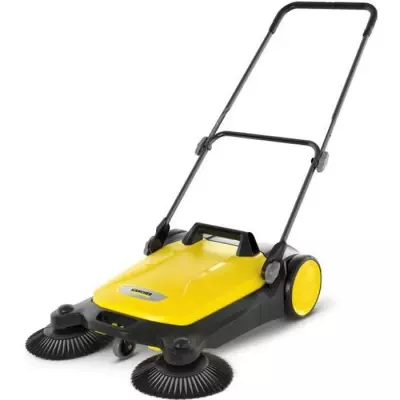 Balayeuse mécanique S 4 Twin KARCHER - Jaune et noir - Bac de 20 L