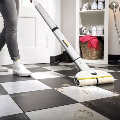 NEW KARCHER EWM 2 - Balai serpilliere électrique sans fil - Permet de