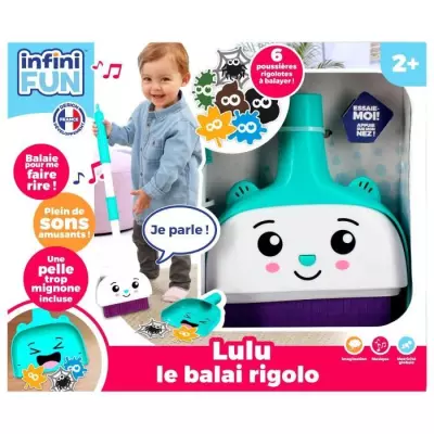 Balai Jouet - KD - Lulu le Balai Rigolo - Parle comme par magie en bal