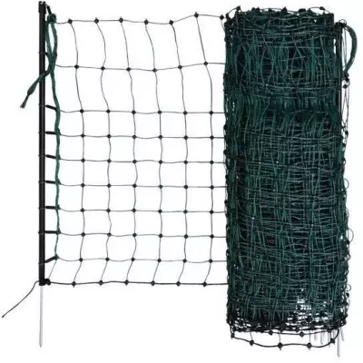 Filet pour animaux - KERBL - RabbitNet - 25 m - 65 cm - Vert - Double