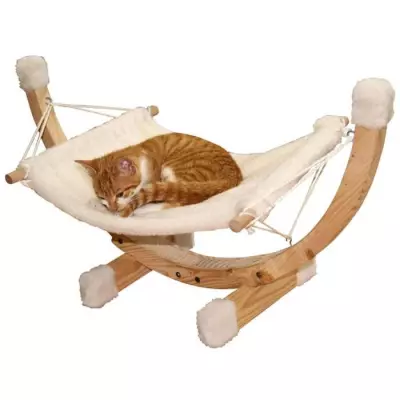 Kerbl Hamac pour chats Siesta Blanc 82591