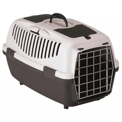 STEFANPLAST Box de transport Gulliver 48x32x31cm - Blanc - Pour chien