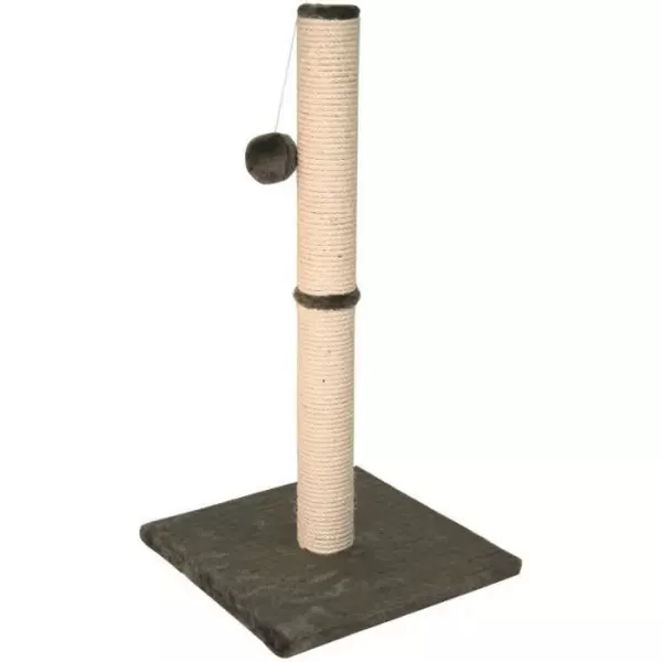 KERBL Tube a gratter Opal Maxi griffoir 78cm - Gris - Pour chat