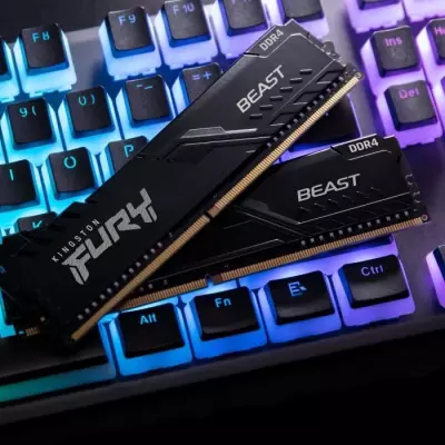 KINGSTON Fury Beast Mémoire - 16Go (2x8Go) - DDR4 - 3200 MHz CL16