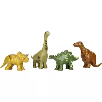 Jouet magnétique - KLEIN - 4 grands dinosaures Funny Puzzle, 1+ - Sti