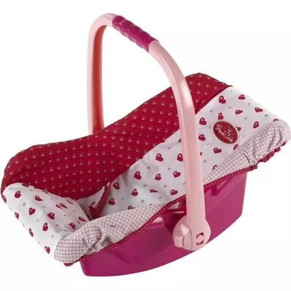 Porte-poupée rigide Princess Coralie - KLEIN - Pour poupées de 35 a 45 cm - Poignée a 3 positions - Coloris Aléatoire Rose o