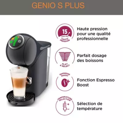 KRUPS Nescafé Dolce Gusto Machine a café multi-boissons, Compact, Ha