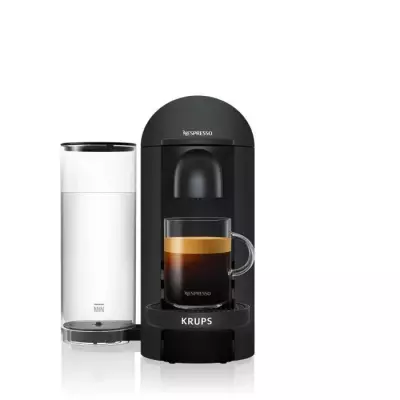 NESPRESSO KRUPS Vertuo Plus Machine a Café, Cafetiere Espresso, Noir