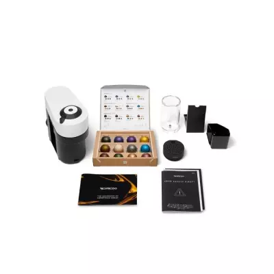 NESPRESSO KRUPS Vertuo Pop Machine a café, Cafetiere espresso, Blanch