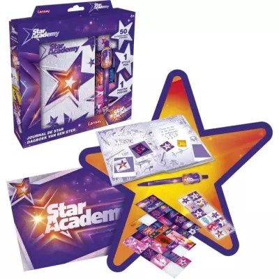 Journal de Star - STAR ACADEMY - Loisir Créatif - Violet - Pour Enfan