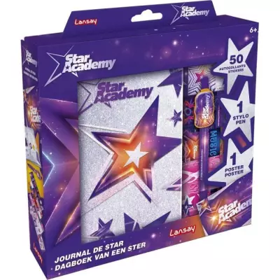 Journal de Star - STAR ACADEMY - Loisir Créatif - Violet - Pour Enfan