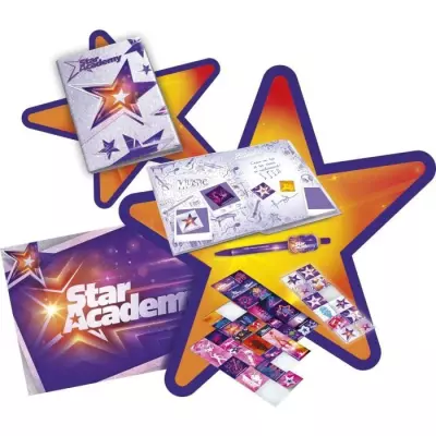 Journal de Star - STAR ACADEMY - Loisir Créatif - Violet - Pour Enfan