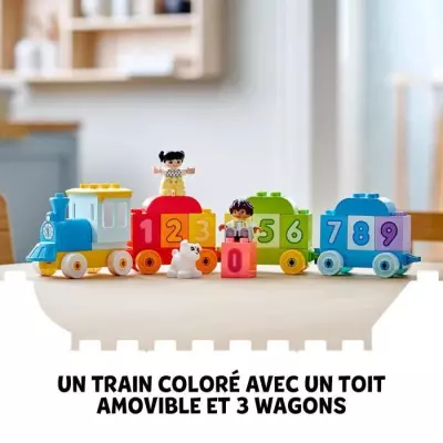 LEGO 10954 DUPLO Le train des chiffres - Apprendre a compter Jeux édu