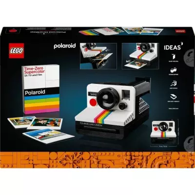 LEGO 21345 Ideas Appareil Photo Polaroid OneStep SX-70, Maquette a Con