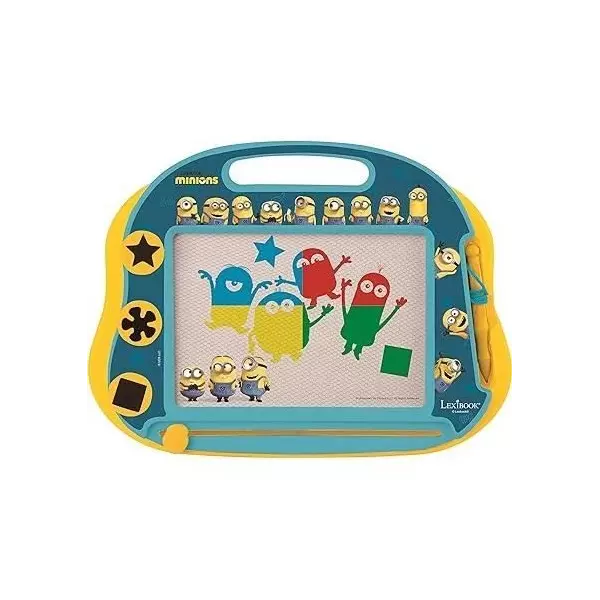 Lexibook - Ardoise Magique Minions - Format A5 avec accessoires magnétiques