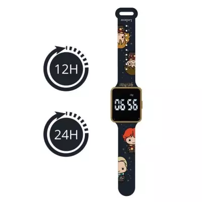 Lexibook - Harry Potter - Montre LED connectée - Bracelet ajustable